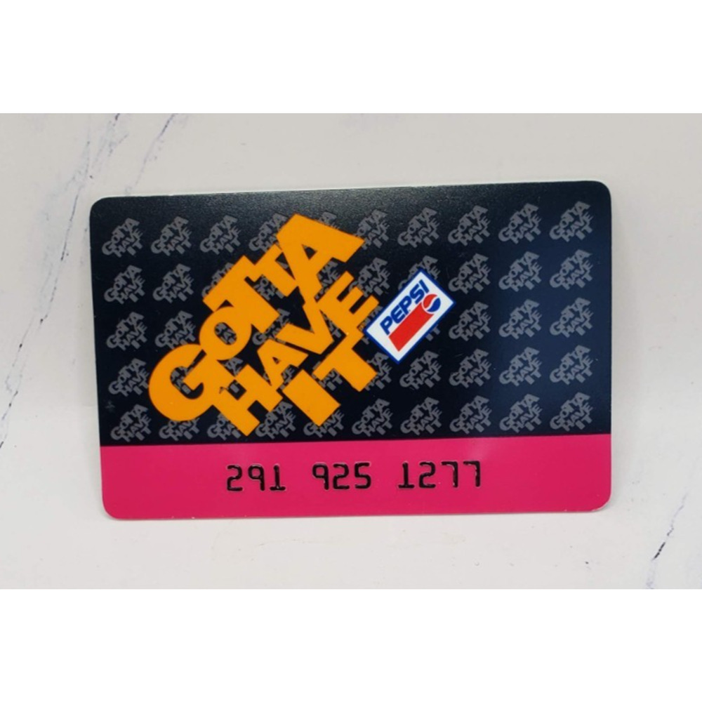 Vintage Pepsi Cola Gotta Have It Plastic Membership Card